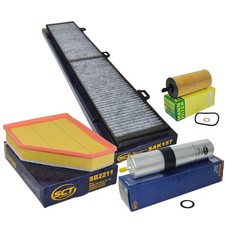 Inspektionspaket Filtersatz Filterset BMW E90 E91 E92 320d 184PS 