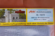 Heki 72272 Bruchsteinmauer  2 Stk. 40x20 cm  grau NEU/OVP