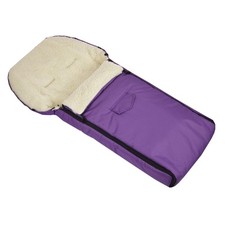 Fußsack aus Lammwolle 108cm