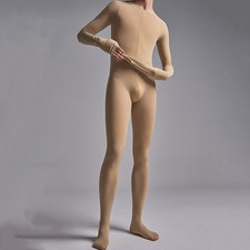 Hautfarbener Herren Langarm