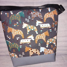 Handtasche / Gassitasche / Pferde / Upcycling / Hund / Kind / Handgefertigt