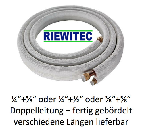 Kältemittelleitung 8 - kältemittelleitung, 1/4+3/8"