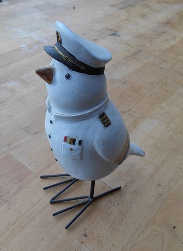Dicke möwe mit - dicke, uniform