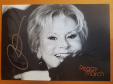 Autogrammkarte Peggy March Autogramm