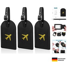 3er Set Kofferanhänger aus