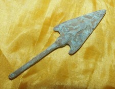 Sammeln alte Antike Bronze Pfeilspitzen mit Ursprüngliche Patina #067