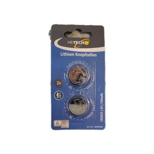 Heitech cr2025 lithium - 2x,
