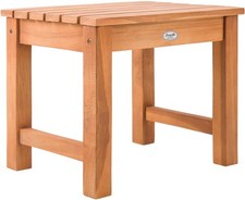 Beistelltisch Frankton Teakholz wetterfest Gartentisch outdoor Sitzhocker