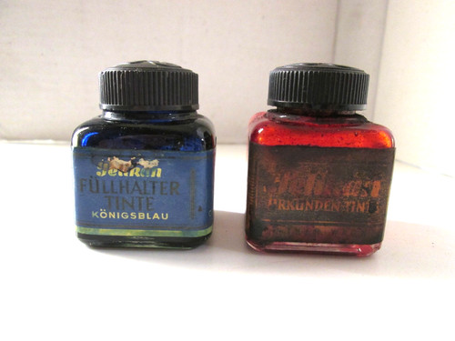 Alte pelikan tintenfässer - alte,