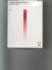 Adobe Photoshop CS4 + Indesign + Illustrator ++ MAC deutsch VOLL MWST BOX