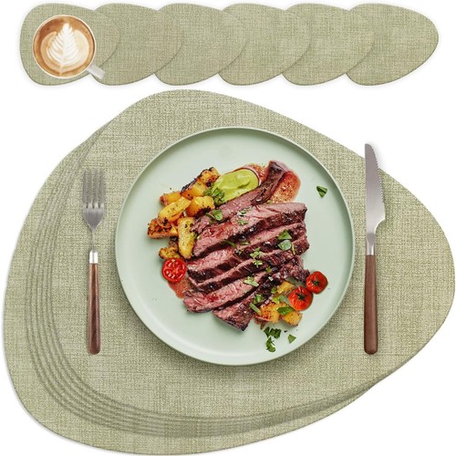 6er set imitat tischsets - set, -imitat