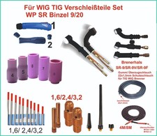 WIG TIG Verschleißteile Set