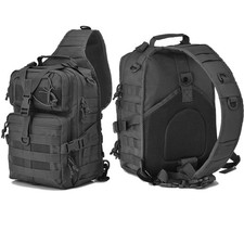 20L Tactical Sling Militär Molle Assault Pack Tasche Rucksack Wandern Outdoor