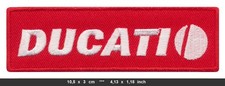 DUCATI Aufnäher Patches
