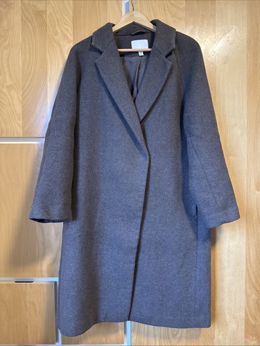 Mantel braun damen s - h&m, gr.