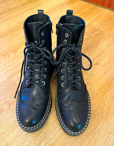 Bull boxer damen - boxer, leder-stiefel