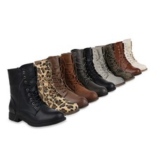 Damen Schnürstiefeletten