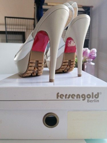 Damen stiletto fersengold - damen,