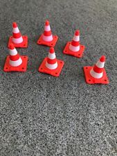 Playmobil® Pylone Verkehrshütchen Baustelle Absperrung 6 Stück