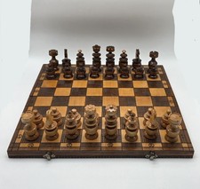 Schachfiguren Holz Schach