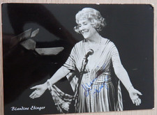 Autogramm deutsche Schauspielerin und Chansonsängerin Blandine Ebinger (124045)