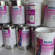RELIUS Colourant Living Colors  Abtönpaste für Farbmisch Anlage Abtönfarbe