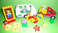 LEGO DUPLO Camping,Wohnwagen,Ausflug,Anhänger,Auto,Schaukel,Figuren,..