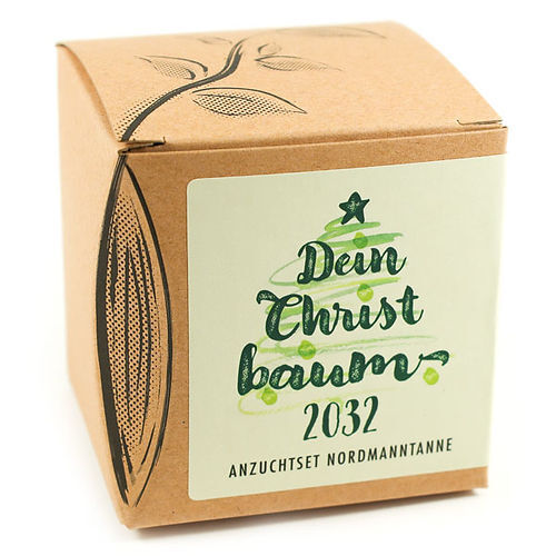 Anzucht set dein christbaum - anzucht-set, "dein