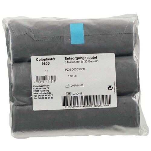 Coloplast entsorgungsbtl grau - coloplast, entsorgungsbtl.grau