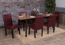 6er-Set Stuhl Lehnstuhl