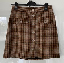 Maje Rock, Gr. 38, Beige Tweed Mini, Hervorragender Zustand