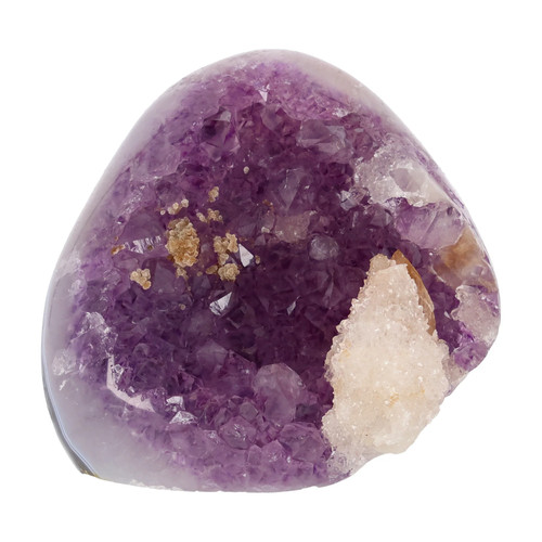 Amethyst mit calcit - calcit, kg