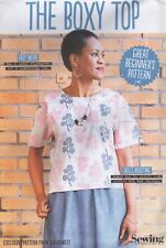 Simply Schnittmuster für das Boxy Top Easy mit Anleitung Brustumfang 30" - 40" Neu