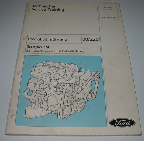 Technische information ford - information,