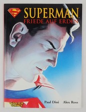 Superman # Friede auf Erden #  Ross / Dini # Carlsen 1. Aufl. SC  1999 # Top