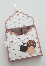 * Stanzschablone * Schoki Verpackung * Box *