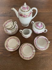 KPM Teeservice mit Rosendekor