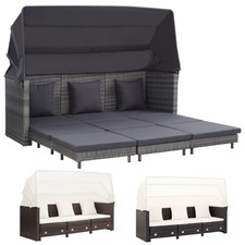 Gartenmöbel 3-Sitzer-Sofa mit