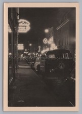 Düsseldorf bei Nacht 1955 -