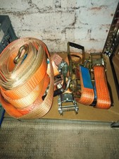 4 Spanngurte mit Ratsche und Haken 5t 5000kg 8m Meter Spanngurt Zurrgurte LKW