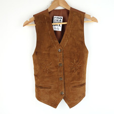 Vintage Damen Wildleder