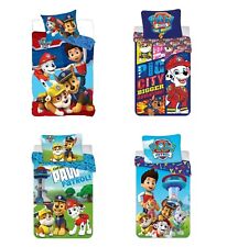 Paw Patrol Bettwäsche 2 tlg. Garnitur 4 Varianten Decke Kissen 100x135 cm