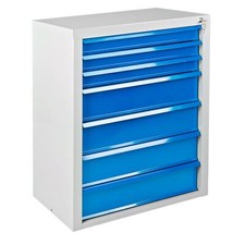 ADB Schubladenschrank RAL7035