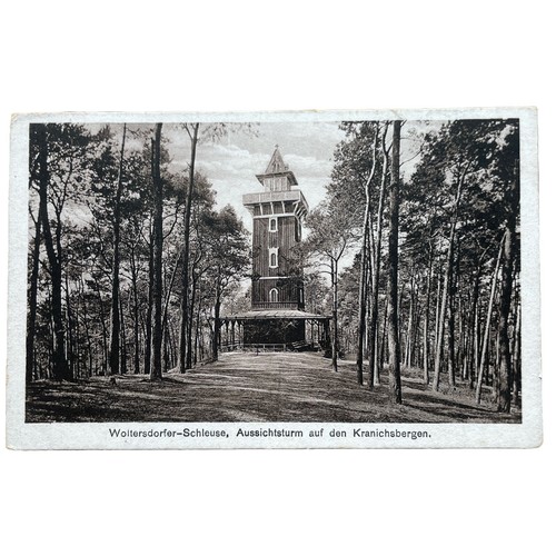 Postkarte woltersdorf schleuse - postkarte,