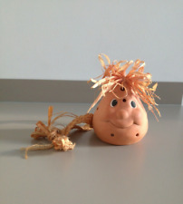 Teelichthalter/Hängeteelichthalter Kürbisform ca. 13 cm H,Ton 