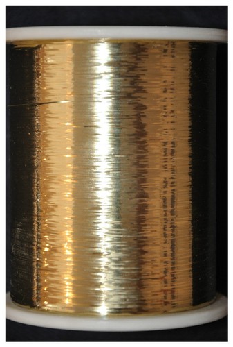 Spule 300 metallgarn - metallgarn, gold