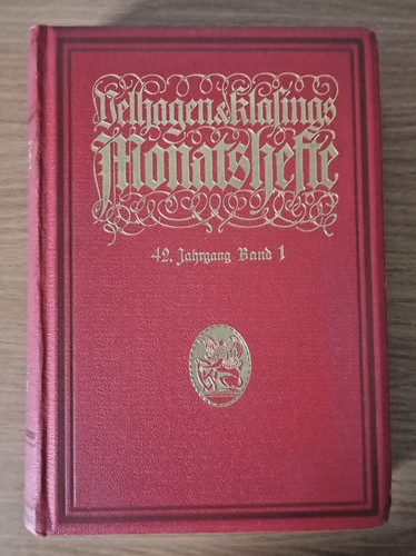 Velhagen klasings - velhagen, &