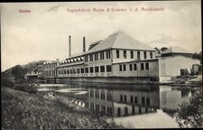 Ak Remse an der Mulde, Papierfabrik Mahla und Graeser - 10833510