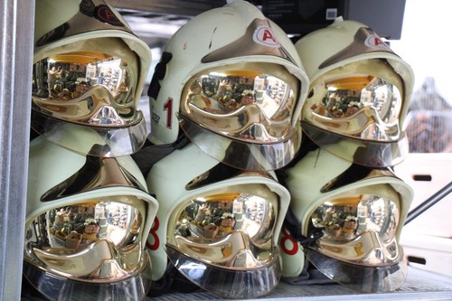 Feuerwehrhelm dräger gallet - feuerwehrhelm,
