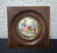 Antikes Pastellgemälde auf